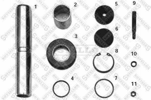 Repair Kit, kingpin 84-16066-SX