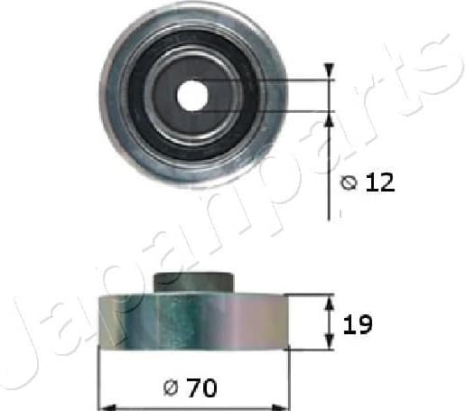 Deflection/Guide Pulley, V-ribbed belt RP-815