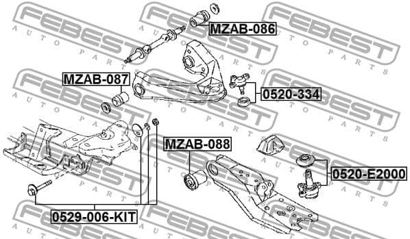 Ball Joint 0520-334 - image 2