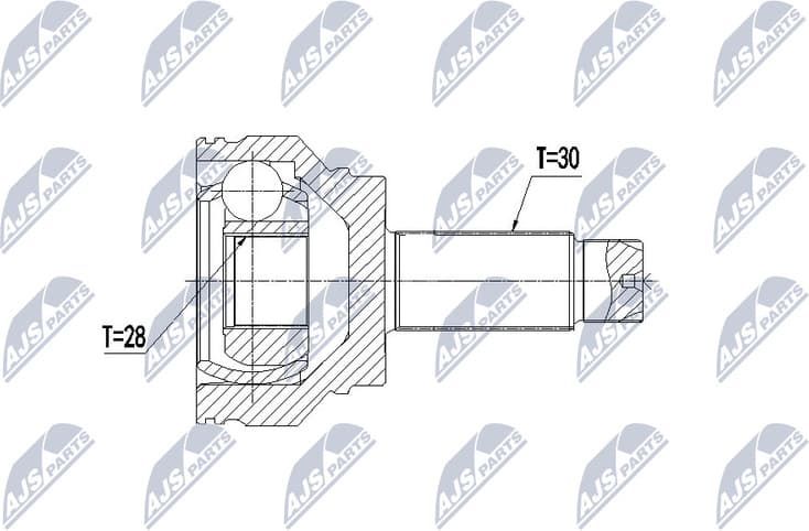Joint Kit, drive shaft NPZ-BM-016