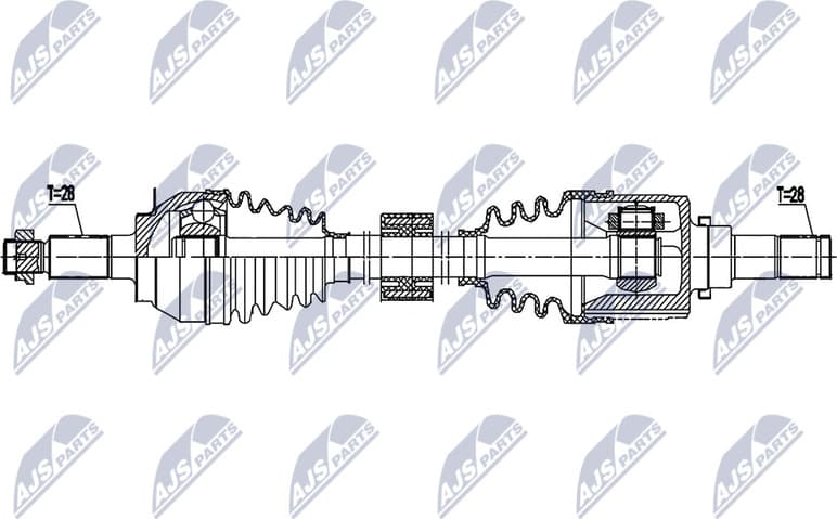 Drive Shaft NPW-SU-040