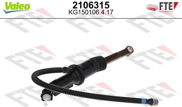 Master Cylinder, clutch FTE CLUTCH ACTUATION 2106315