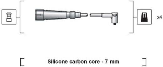 Ignition Cable Kit 941318111123