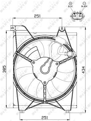 Fan, engine cooling 47515 - image 3