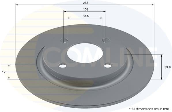 Brake Disc COATED ADC2881 - image 2