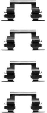 Accessory Kit, disc brake pad 82507300