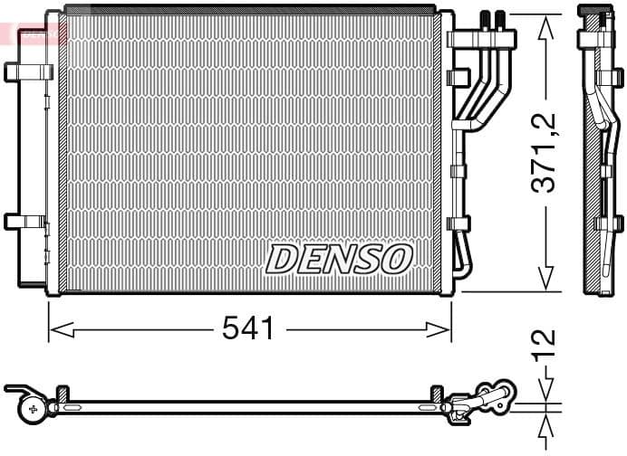Condenser, air conditioning DCN43010