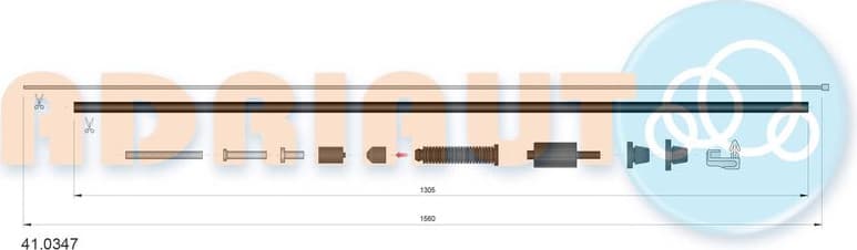 Cable accelerator control 41.0347 - image 2