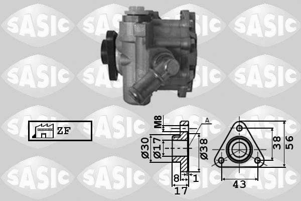Hydraulic Pump, steering 7076049