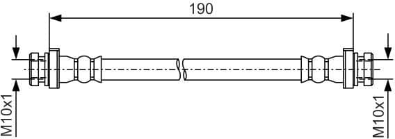 Brake Hose 1 987 481 A11