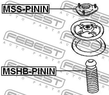 Suspension Strut Support Mount MSS-PININ - image 2