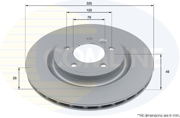 Brake Disc COATED ADC5049V - image 2