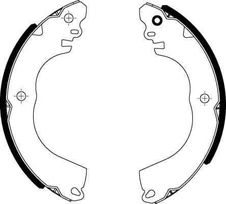 Brake Shoe Set 91082000 - image 2