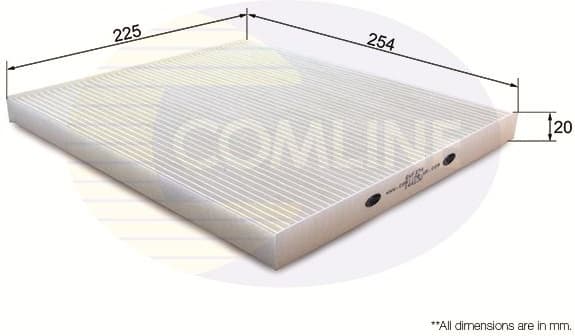 Filter, cabin air EKF374 - image 2