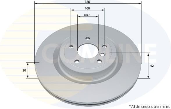 Brake Disc COATED ADC4065V - image 2