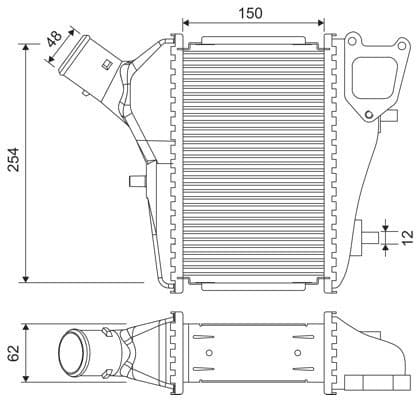 Charge Air Cooler 818686