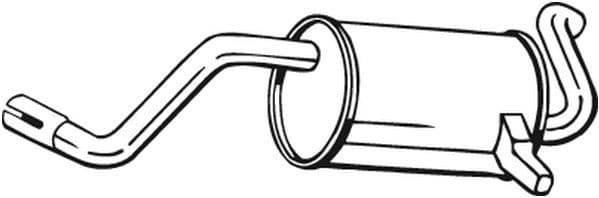 Rear Muffler 200523