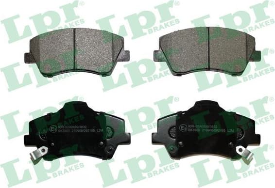 Brake Pad Set, disc brake 05P2195