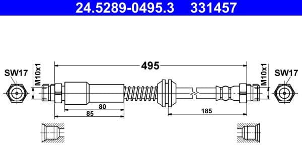 Brake Hose 24528904953