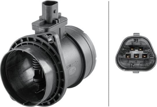 Mass Air Flow Sensor 8ET 358 095-631