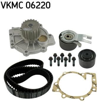Timing belt kit with water pump VKMC 06220