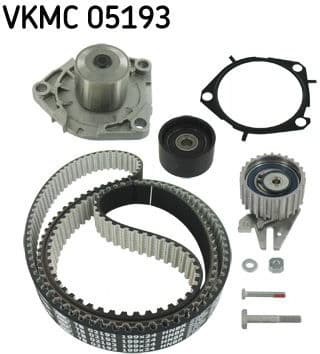 Timing belt kit with water pump VKMC 05193