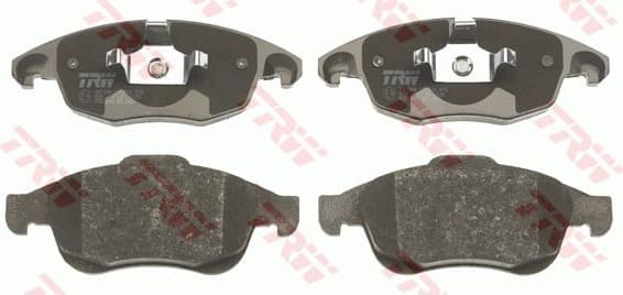 Brake pads front, Top Quality GDB1690 - image 4