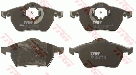 Brake Pad Set, disc brake COTEC GDB1275 - image 4