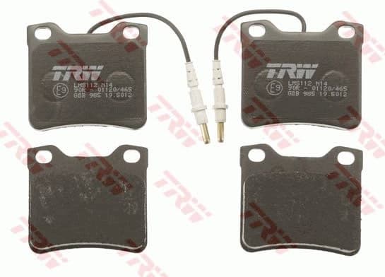 Brake Pad Set, disc brake COTEC GDB985 - image 4