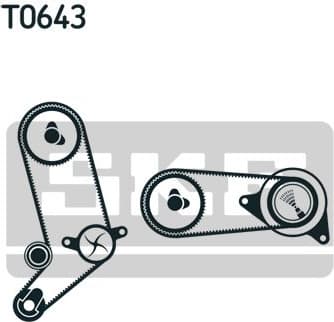 Timing belt kit VKMA01266 - image 2