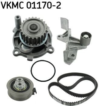 Water Pump & Timing Belt Kit VKMC 01170-2 - image 3