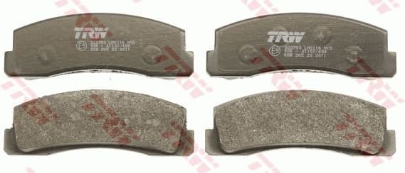 Brake Pad Set, disc brake COTEC GDB265 - image 4