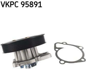 Water Pump, engine cooling VKPC 95891 - image 2