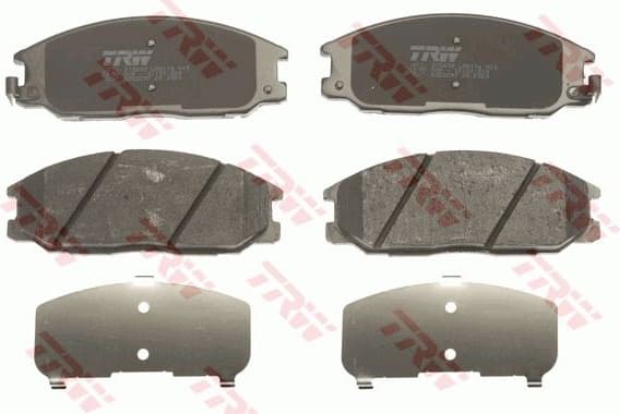 Brake Pad Set, disc brake COTEC GDB3297 - image 4