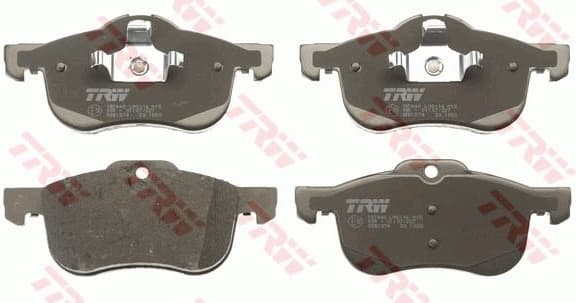 Brake Pad Set, disc brake COTEC GDB1374 - image 4
