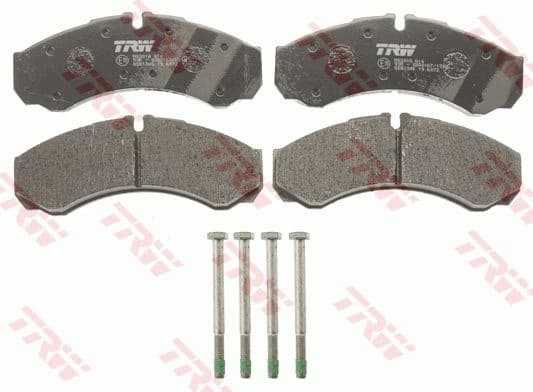Brake Pad Set, disc brake COTEC GDB1345 - image 3