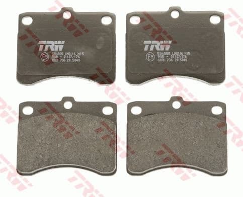 Brake Pad Set, disc brake GDB736 - image 4