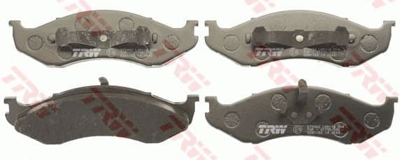 Brake Pad Set, disc brake COTEC GDB1153 - image 4