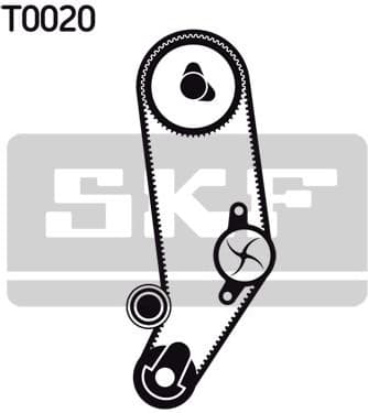 Water Pump & Timing Belt Kit VKMC 01032 - image 4