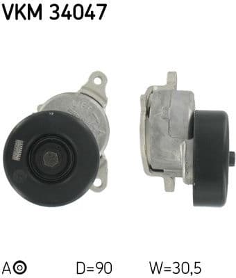 Tensioner belt VKM34047 - image 3