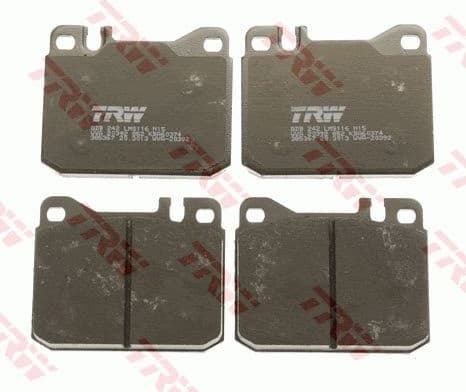Brake Pad Set, disc brake COTEC GDB242 - image 4