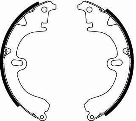 Brake Shoe Set GS8181 - image 2