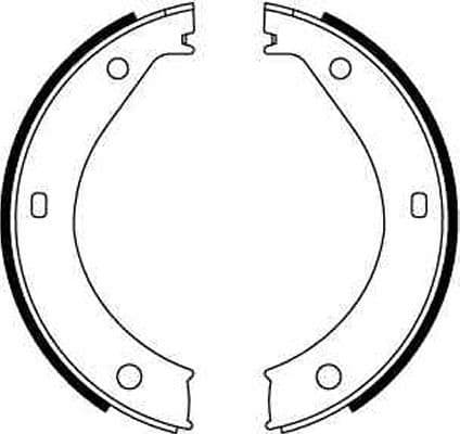 Brake Shoe Set, parking brake GS8217 - image 3