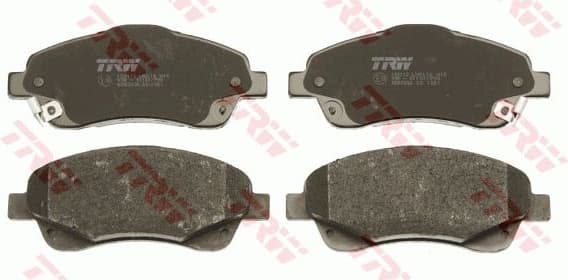 Brake pads front, Top Quality GDB3336 - image 4
