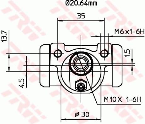 Wheel Brake Cylinder BWF262 - image 4