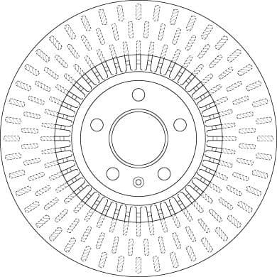 Brake discs kit front (2pcs), Top Quality DF6216 - image 3