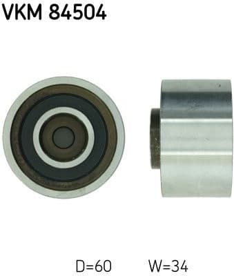 Deflection Pulley/Guide Pulley, timing belt VKM 84504 - image 2