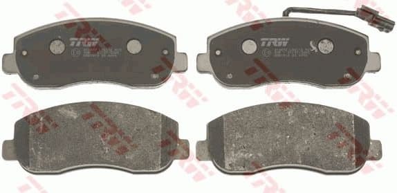 Brake pads front, Top Quality GDB1910 - image 4