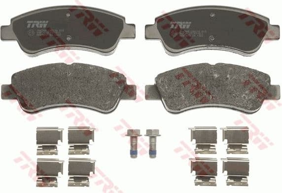 Brake pads front, Top Quality GDB1677 - image 3