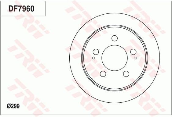 Brake Disc DF7960 - image 2